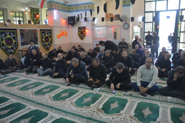 مراسم یادبود شهدای اقتدار در دانشکدگان فارابی